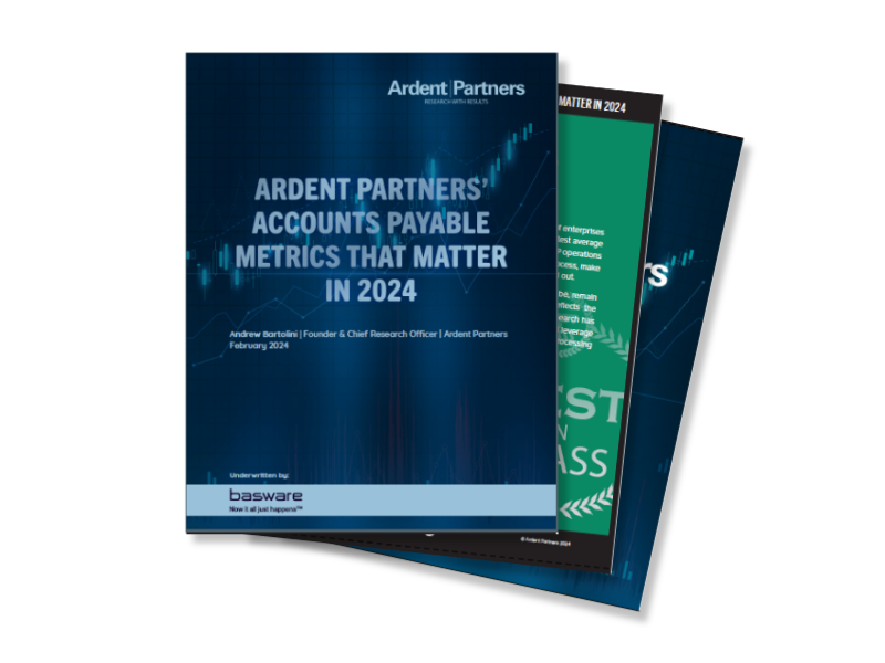Ardent Partners’ Accounts Payable Metrics that Matter in 2024