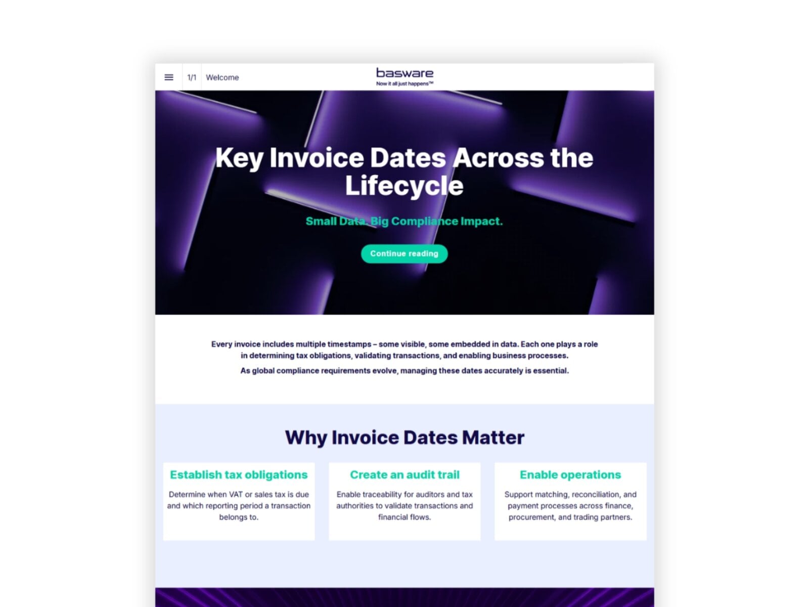 The Complete Guide to Invoice Dates in Global Compliance