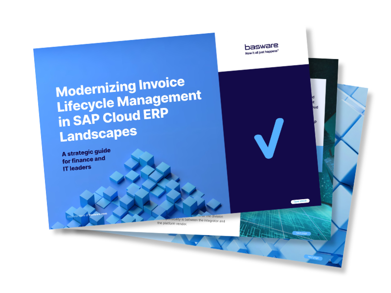 Modernizing Invoice Lifecycle Management in SAP Cloud ERP Landscapes
