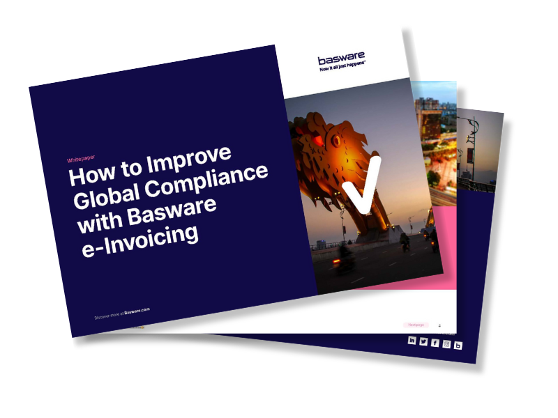 Wie man die globale Compliance mit Basware e-Invoicing verbessert